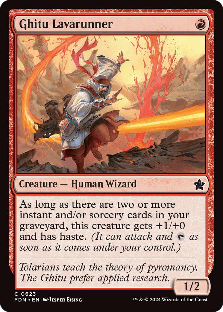 Ghitu Lavarunner [Foundations] | Game Master's Emporium (The New GME)