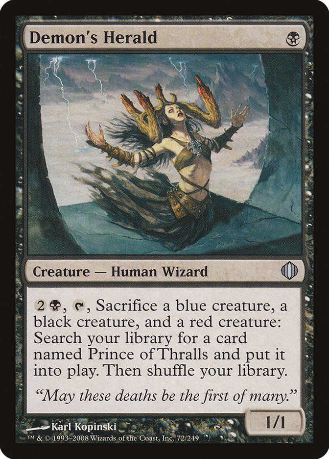 Demon's Herald [Shards of Alara] | Game Master's Emporium (The New GME)