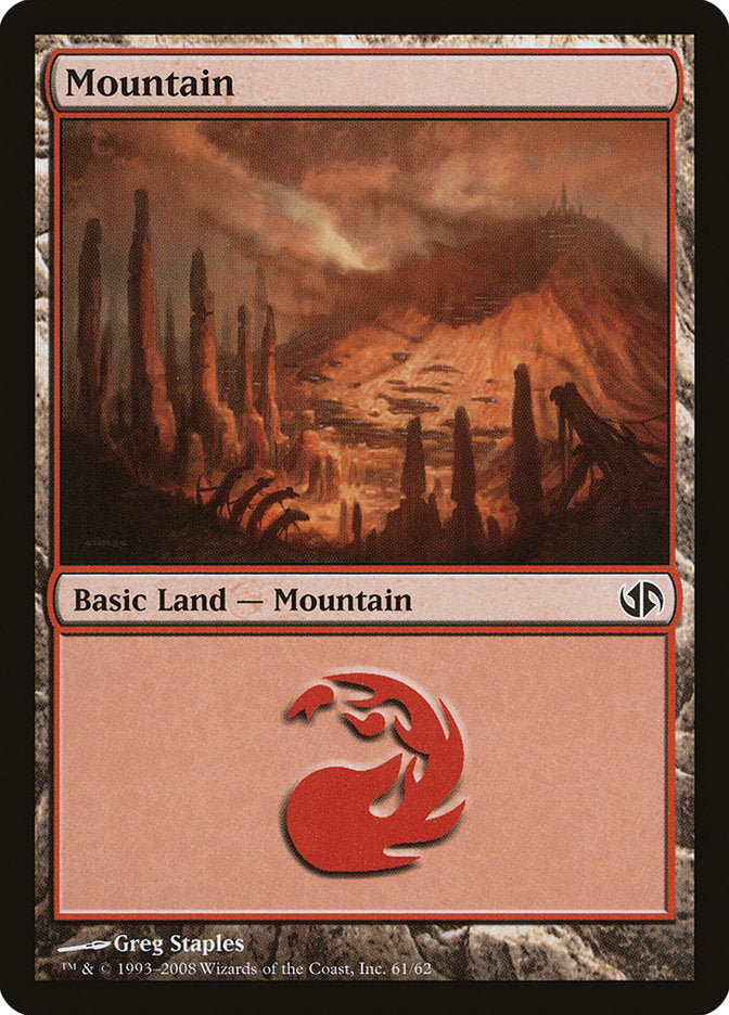 Mountain (61) [Duel Decks: Jace vs. Chandra] | Game Master's Emporium (The New GME)