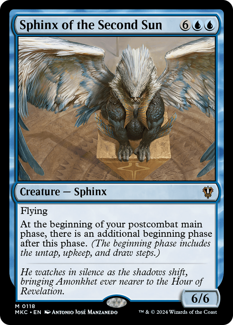 Sphinx of the Second Sun [Murders at Karlov Manor Commander] | Game Master's Emporium (The New GME)