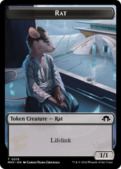 Rat // Energy Reserve Double-Sided Token [Modern Horizons 3 Tokens] | Game Master's Emporium (The New GME)