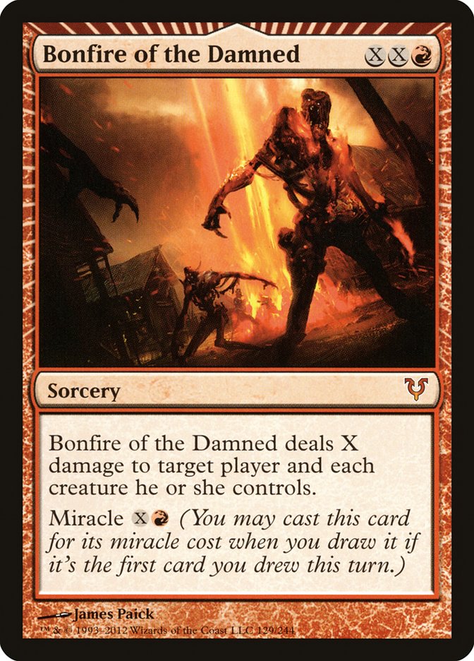 Bonfire of the Damned [Avacyn Restored] | Game Master's Emporium (The New GME)