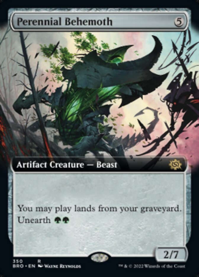 Perennial Behemoth (Extended Art) [The Brothers' War] | Game Master's Emporium (The New GME)