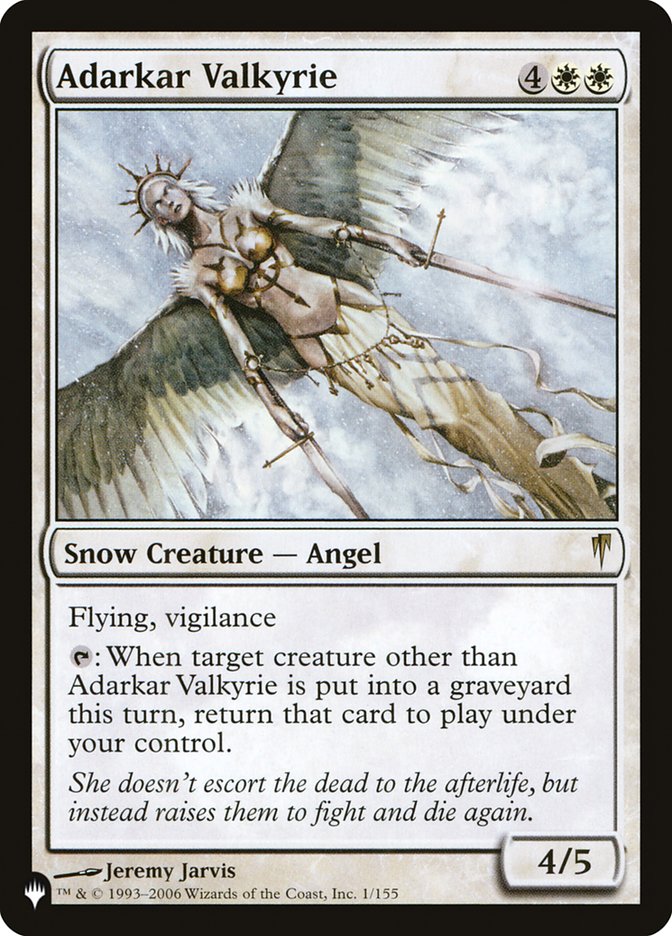Adarkar Valkyrie [The List] | Game Master's Emporium (The New GME)