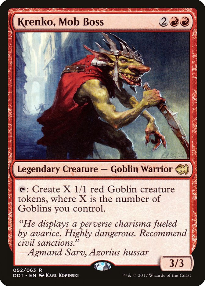 Krenko, Mob Boss [Duel Decks: Merfolk vs. Goblins] | Game Master's Emporium (The New GME)