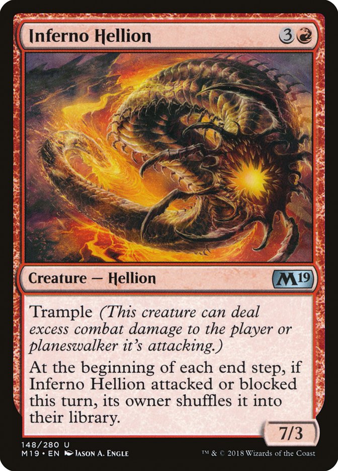 Inferno Hellion [Core Set 2019] | Game Master's Emporium (The New GME)
