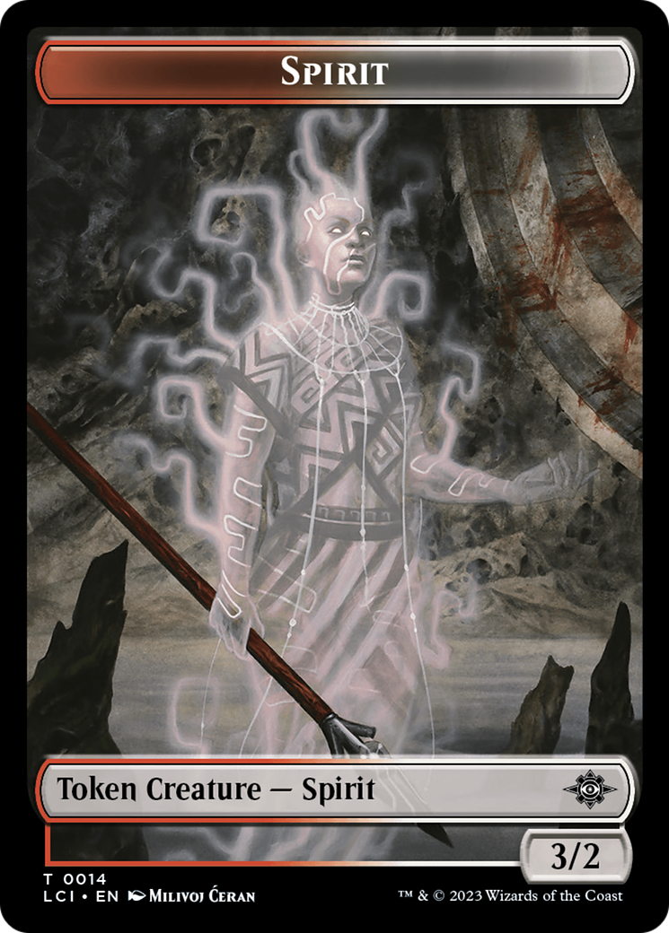 Map // Spirit Double-Sided Token [The Lost Caverns of Ixalan Tokens] | Game Master's Emporium (The New GME)