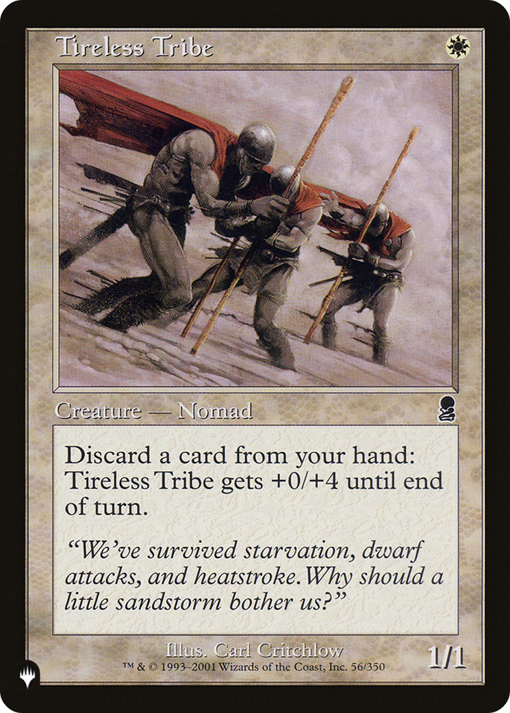 Tireless Tribe [The List] | Game Master's Emporium (The New GME)