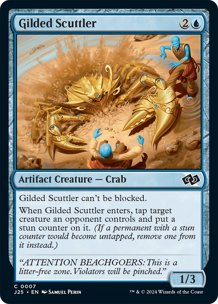 Gilded Scuttler [Foundations Jumpstart] | Game Master's Emporium (The New GME)