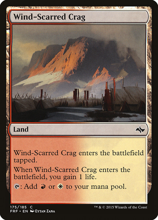 Wind-Scarred Crag [Fate Reforged] | Game Master's Emporium (The New GME)