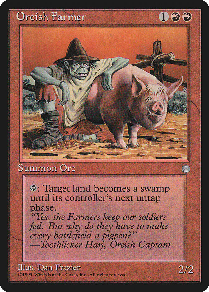 Orcish Farmer [Ice Age] | Game Master's Emporium (The New GME)
