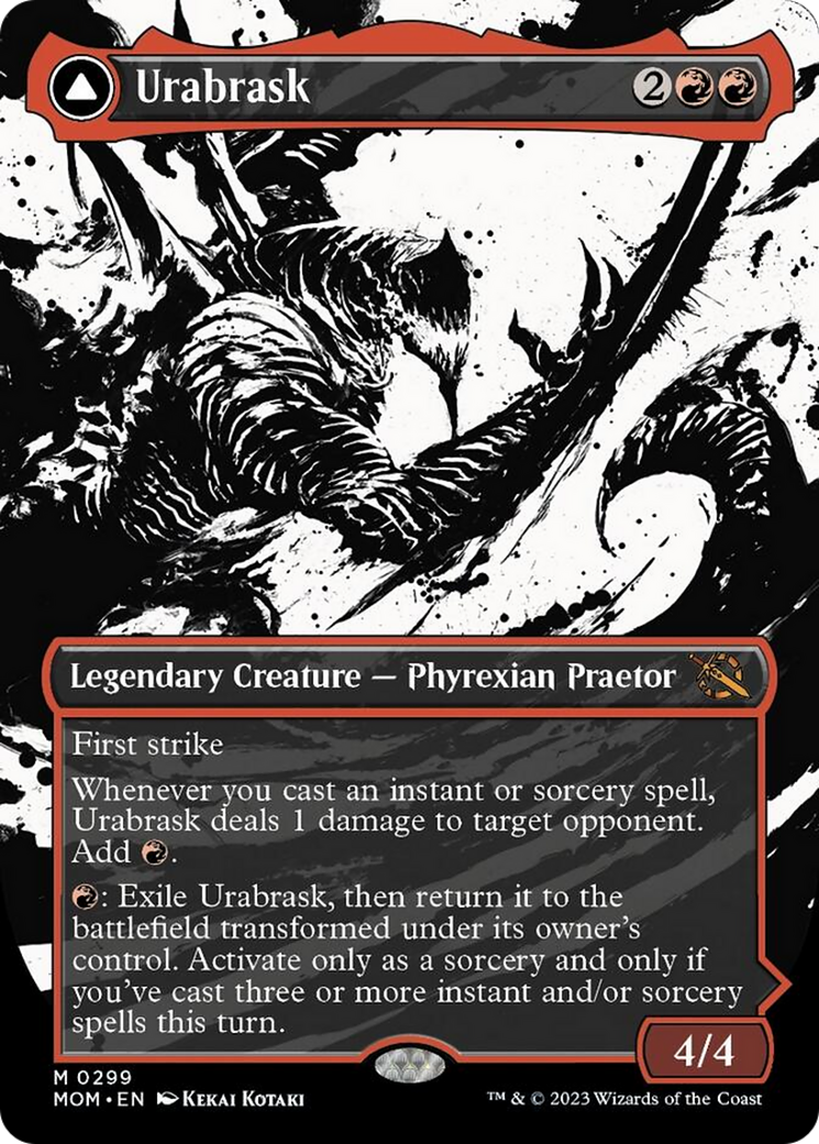 Urabrask // The Great Work (Showcase Planar Booster Fun) [March of the Machine] | Game Master's Emporium (The New GME)