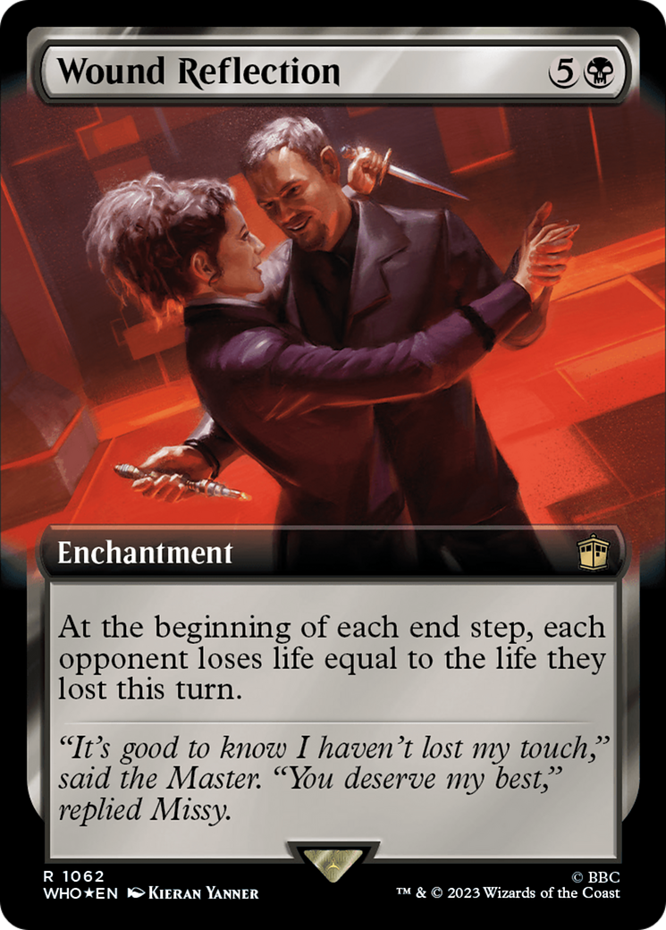 Wound Reflection (Extended Art) (Surge Foil) [Doctor Who] | Game Master's Emporium (The New GME)