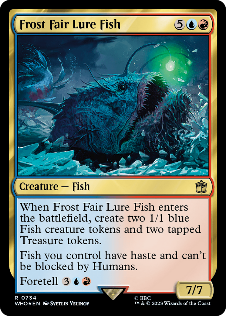 Frost Fair Lure Fish (Surge Foil) [Doctor Who] | Game Master's Emporium (The New GME)