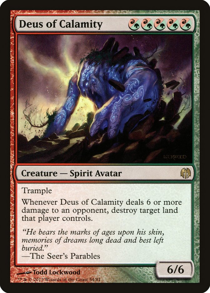 Deus of Calamity [Duel Decks: Heroes vs. Monsters] | Game Master's Emporium (The New GME)