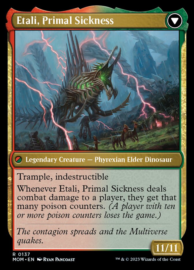 Etali, Primal Conqueror // Etali, Primal Sickness [March of the Machine] | Game Master's Emporium (The New GME)