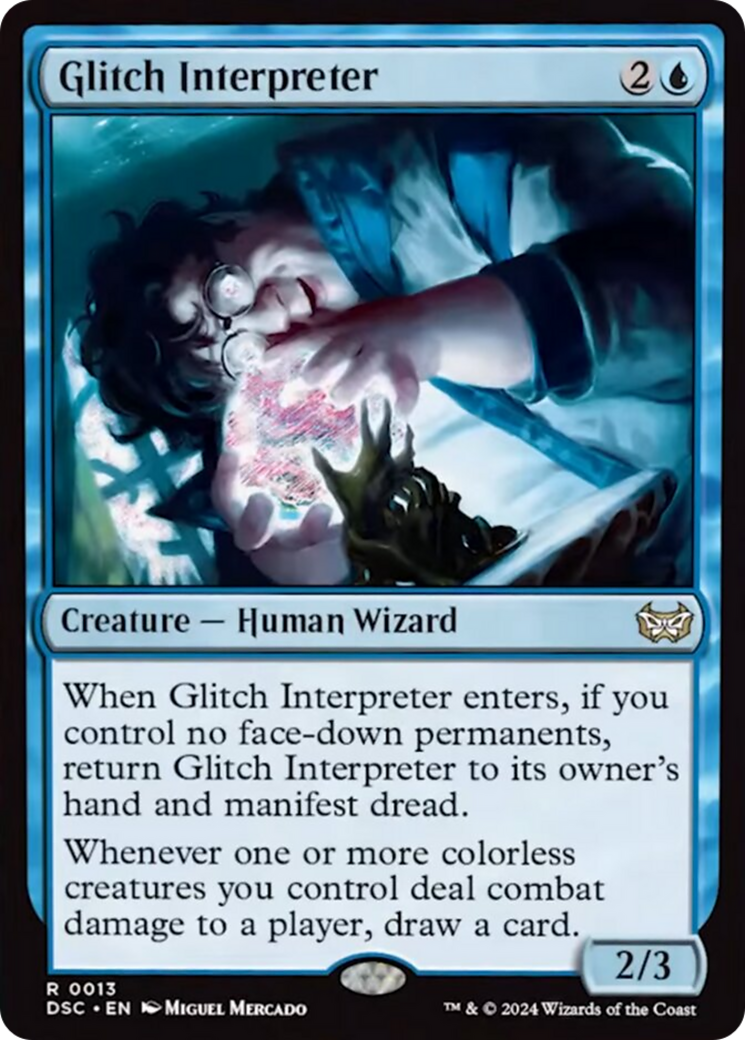 Glitch Interpreter [Duskmourn: House of Horror Commander] | Game Master's Emporium (The New GME)