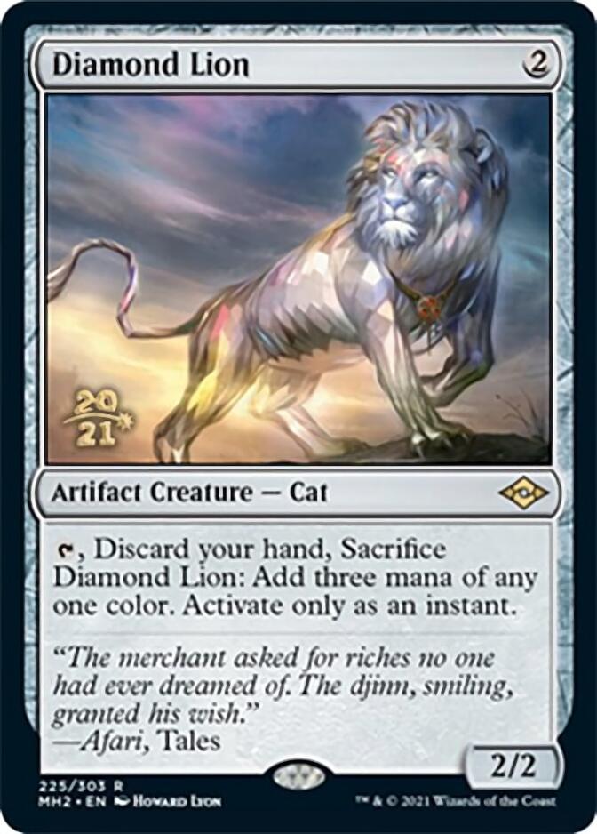 Diamond Lion [Modern Horizons 2 Prerelease Promos] | Game Master's Emporium (The New GME)