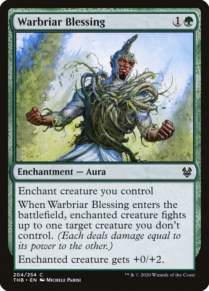 Warbriar Blessing [Theros Beyond Death] | Game Master's Emporium (The New GME)