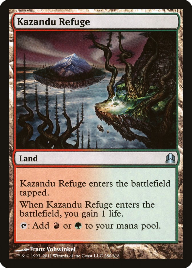 Kazandu Refuge [Commander 2011] | Game Master's Emporium (The New GME)