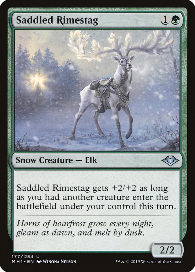 Saddled Rimestag [Modern Horizons] | Game Master's Emporium (The New GME)