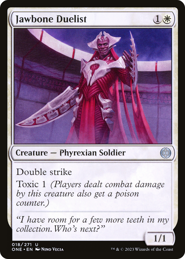Jawbone Duelist [Phyrexia: All Will Be One] | Game Master's Emporium (The New GME)