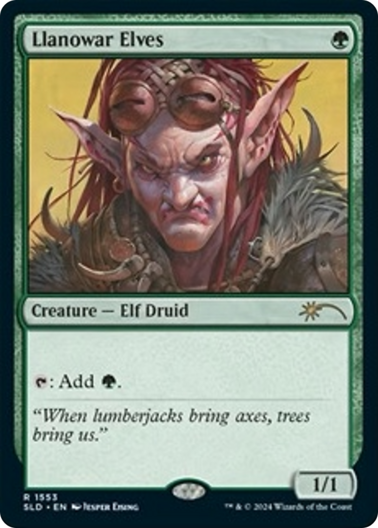 Llanowar Elves (1553) [Secret Lair Drop Series] | Game Master's Emporium (The New GME)