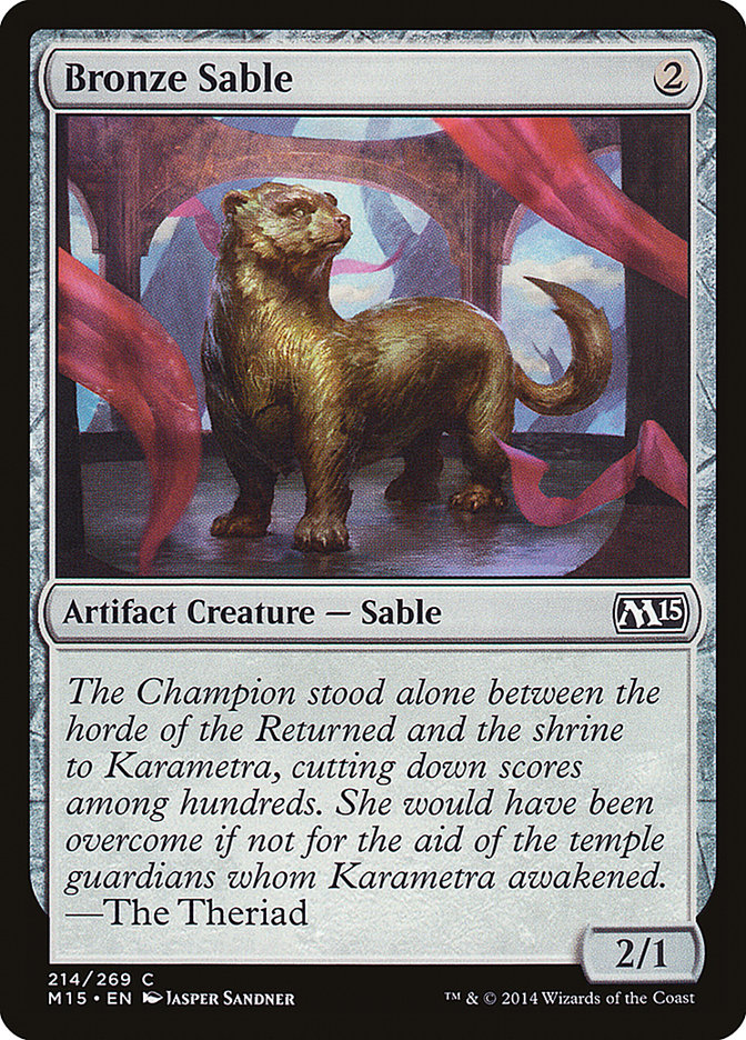 Bronze Sable [Magic 2015] | Game Master's Emporium (The New GME)