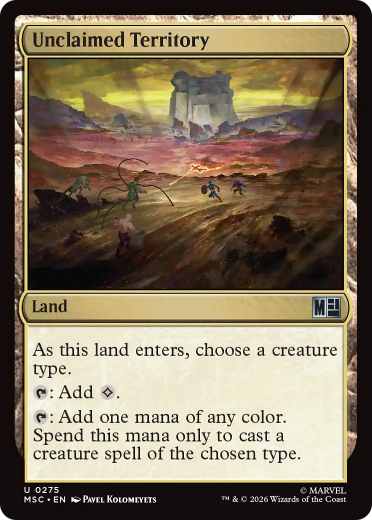 Unclaimed Territory [Marvel Super Heroes Commander] | Game Master's Emporium (The New GME)