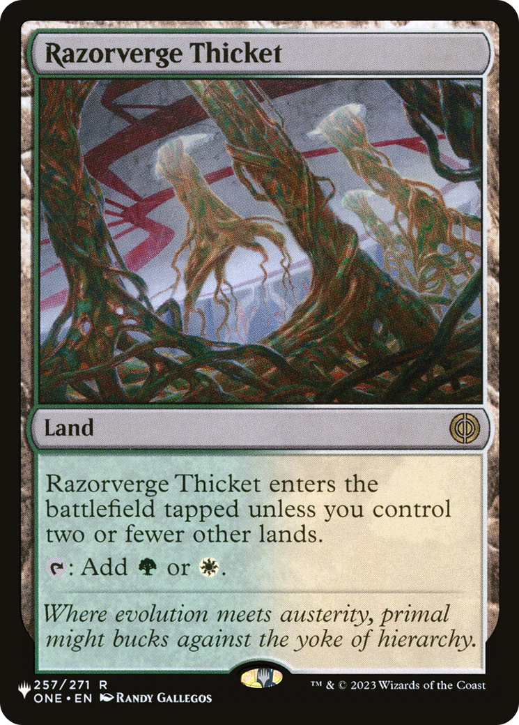 Razorverge Thicket [The List] | Game Master's Emporium (The New GME)