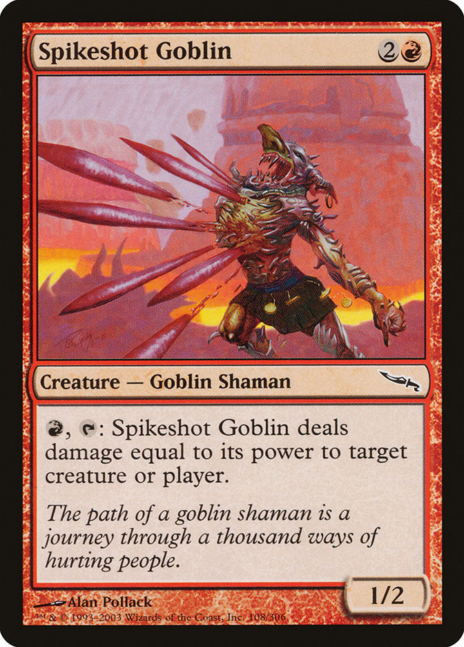 Spikeshot Goblin [Mirrodin] | Game Master's Emporium (The New GME)