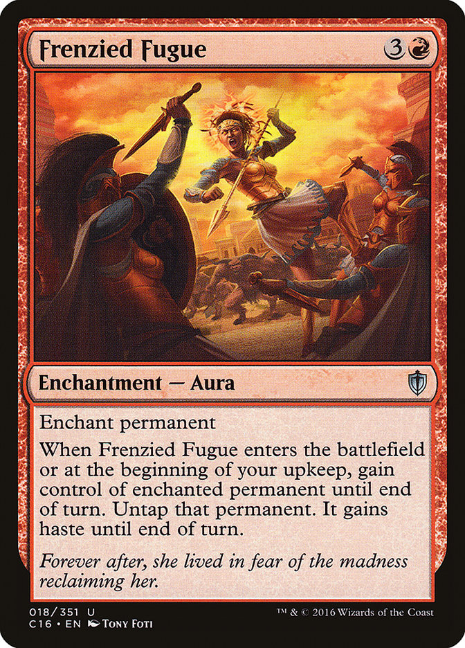 Frenzied Fugue [Commander 2016] | Game Master's Emporium (The New GME)