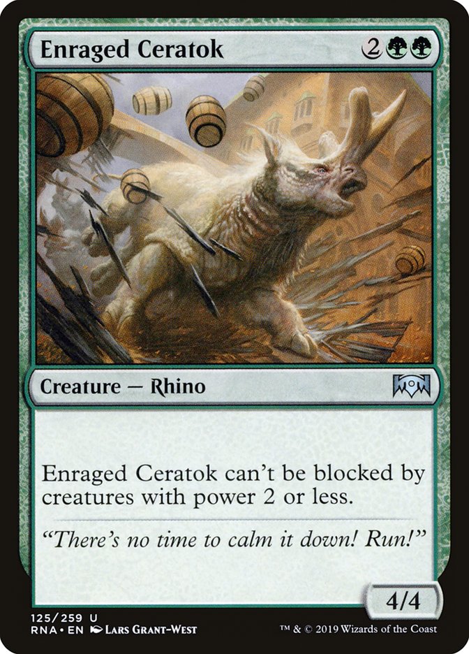 Enraged Ceratok [Ravnica Allegiance] | Game Master's Emporium (The New GME)