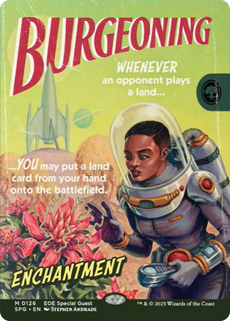 Burgeoning (Showcase) [Edge of Eternities Special Guests] | Game Master's Emporium (The New GME)