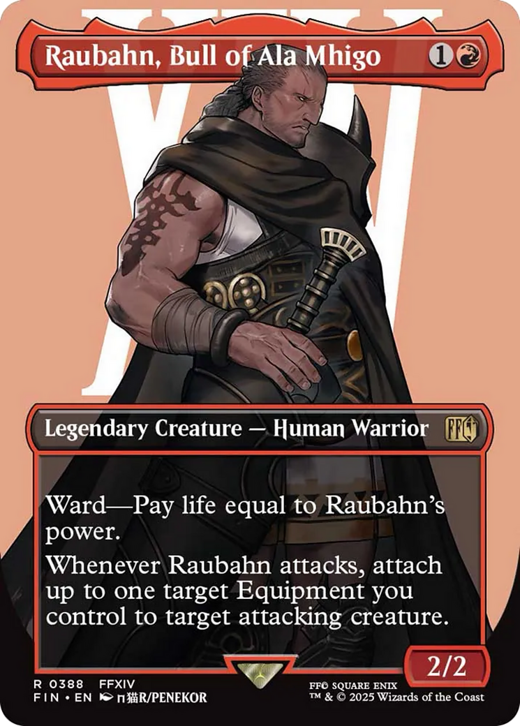 Raubahn, Bull of Ala Mhigo (Borderless) [FINAL FANTASY] | Game Master's Emporium (The New GME)