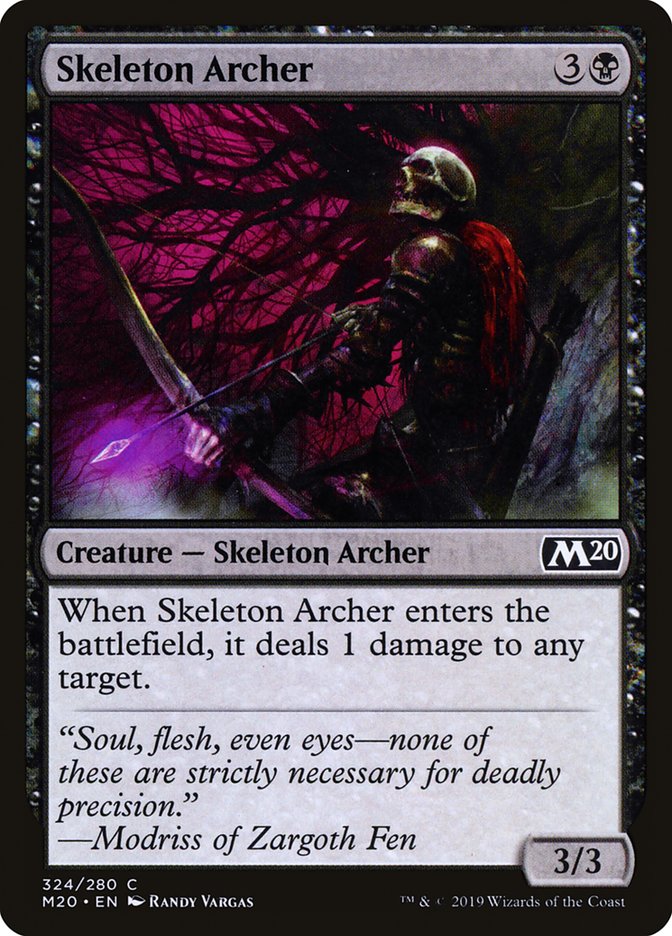 Skeleton Archer [Core Set 2020] | Game Master's Emporium (The New GME)