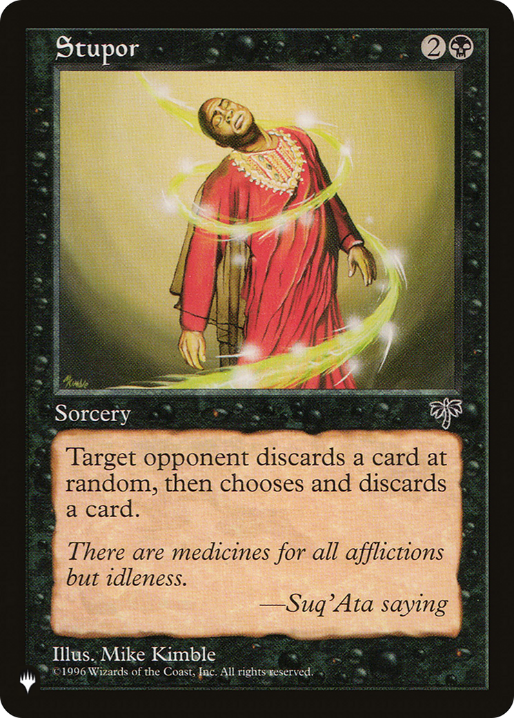 Stupor [The List] | Game Master's Emporium (The New GME)
