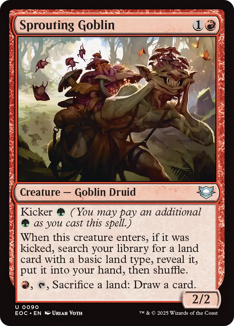 Sprouting Goblin [Edge of Eternities Commander] | Game Master's Emporium (The New GME)