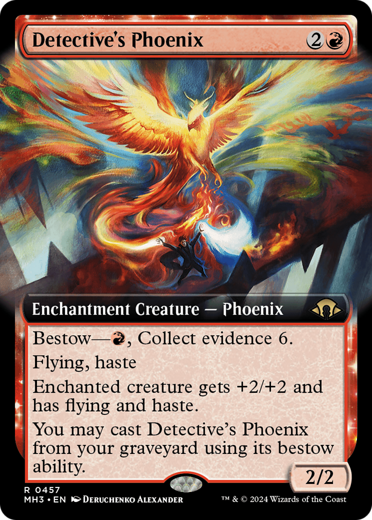 Detective's Phoenix (Extended Art) [Modern Horizons 3] | Game Master's Emporium (The New GME)