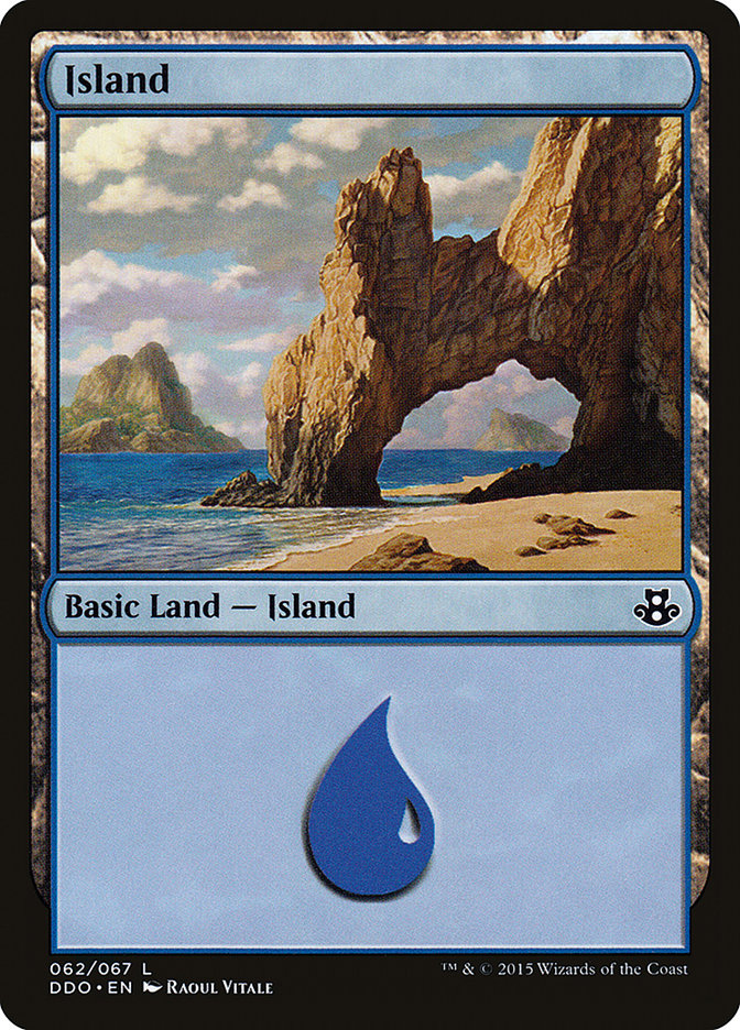 Island (62) [Duel Decks: Elspeth vs. Kiora] | Game Master's Emporium (The New GME)