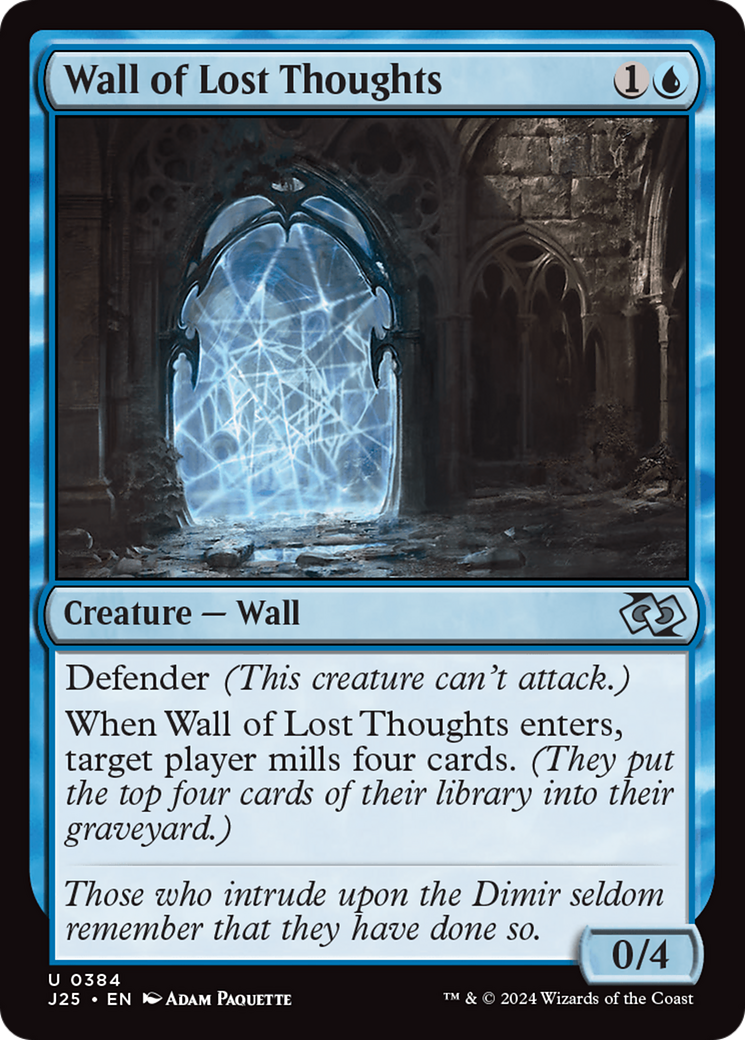 Wall of Lost Thoughts [Foundations Jumpstart] | Game Master's Emporium (The New GME)