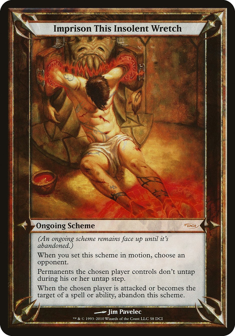 Imprison This Insolent Wretch (Schemes) [Promotional Schemes] | Game Master's Emporium (The New GME)