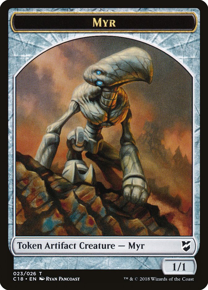 Myr Token (023/026) [Commander 2018 Tokens] | Game Master's Emporium (The New GME)