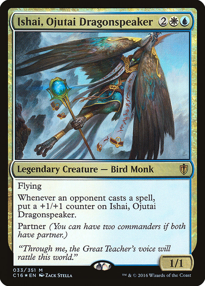 Ishai, Ojutai Dragonspeaker [Commander 2016] | Game Master's Emporium (The New GME)