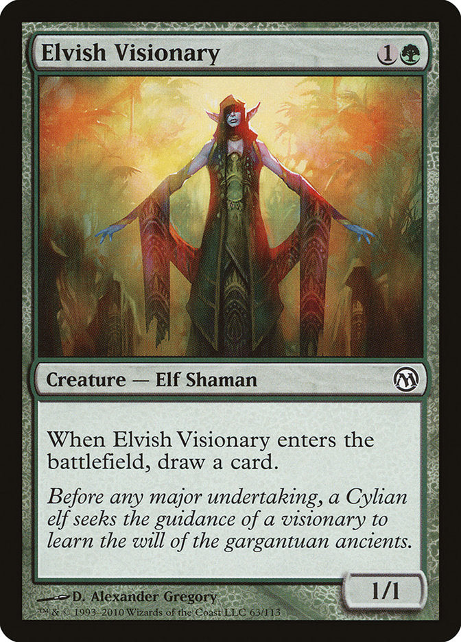Elvish Visionary [Duels of the Planeswalkers] | Game Master's Emporium (The New GME)