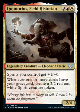 Quintorius, Field Historian [Strixhaven: School of Mages] | Game Master's Emporium (The New GME)
