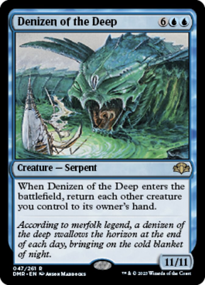 Denizen of the Deep [Dominaria Remastered] | Game Master's Emporium (The New GME)