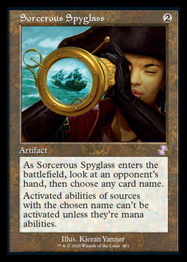 Sorcerous Spyglass (Timeshifted) [Time Spiral Remastered] | Game Master's Emporium (The New GME)