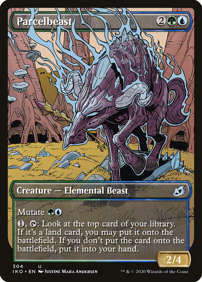 Parcelbeast (Showcase) [Ikoria: Lair of Behemoths] | Game Master's Emporium (The New GME)