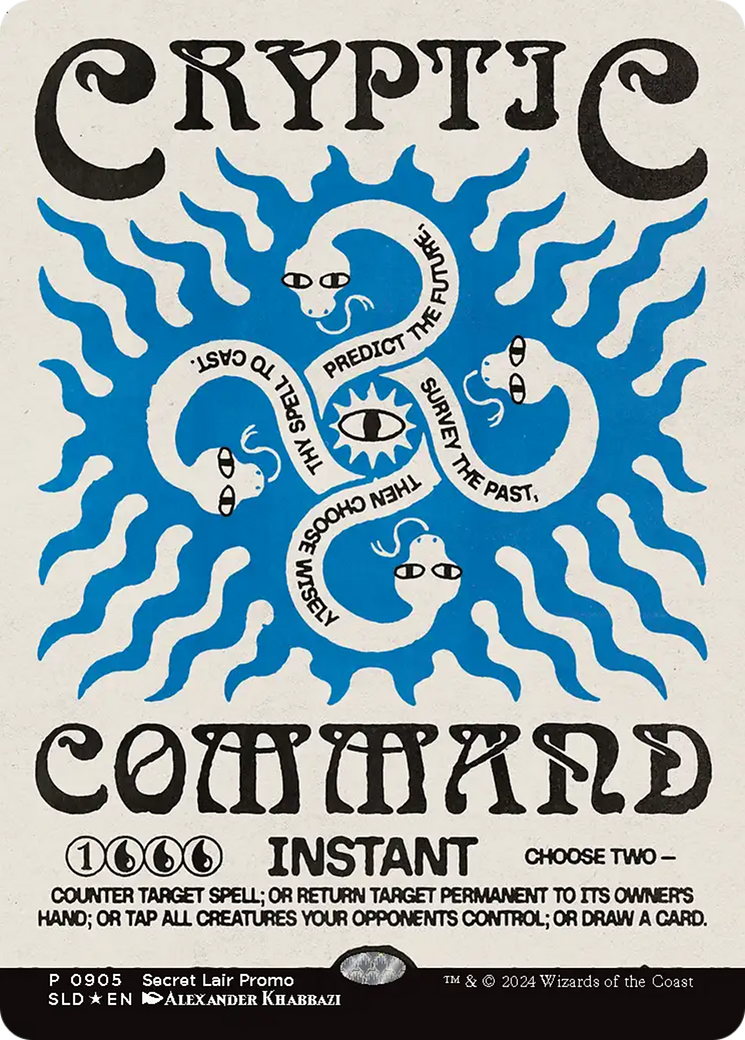 Cryptic Command (Rainbow Foil) [Secret Lair Drop Series] | Game Master's Emporium (The New GME)